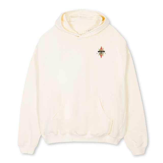 CHIBAMENESIXHOODYCRM Cream Oversized Hoodie.