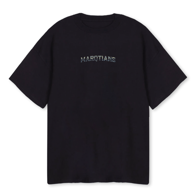 MS Black Oversized Tee.