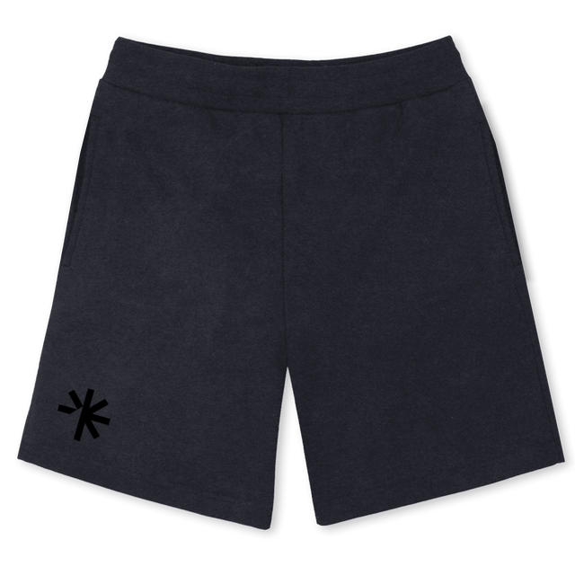 VBS Vintage Black Relaxed Sweatshorts.
