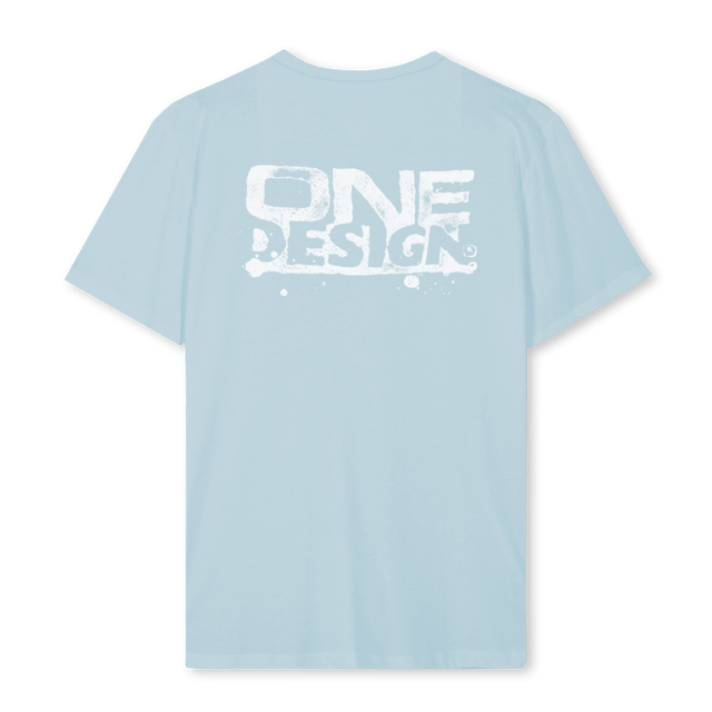 LIGHTBLUEWHITE Cold Blue Regular Tee.