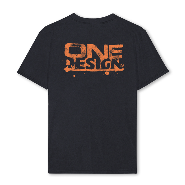 BLACKEVINTORANGE Vintage Black Regular Tee.