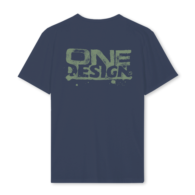 NAVYBLUE Navy Blue Regular Tee.