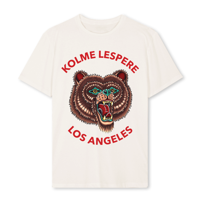 RIZZLYNOHALO Vintage White Regular Tee.
