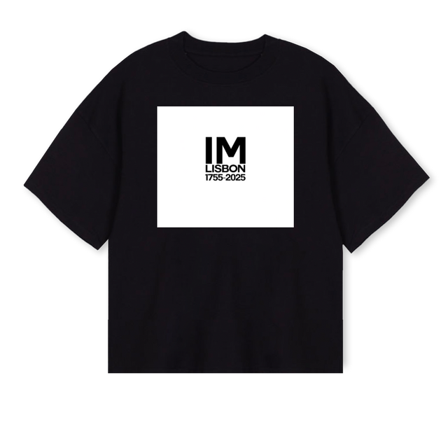 IMM Black Oversized Boxy Tee.
