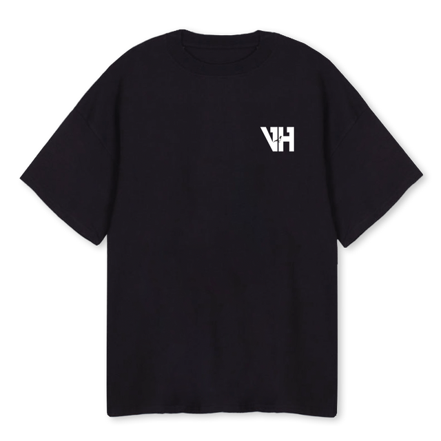 TRUENORTH Black Oversized Tee.