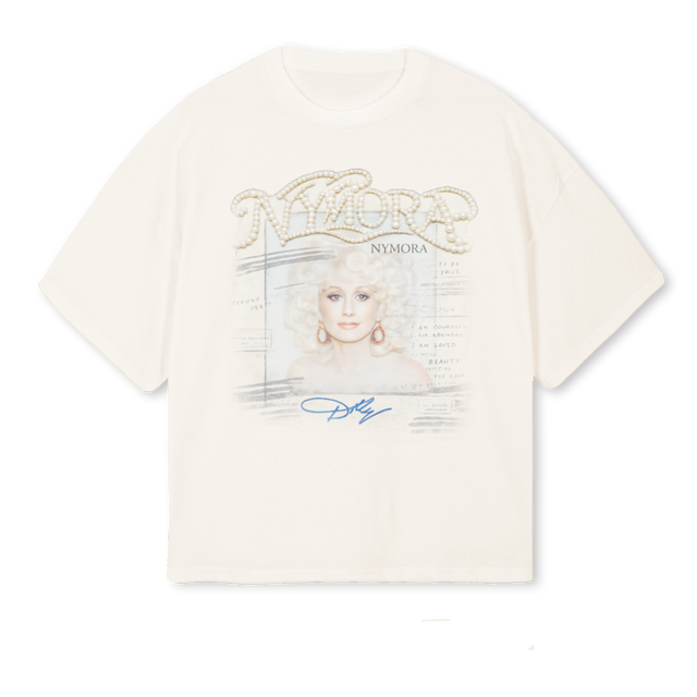 NNNN Vintage White Oversized Boxy Tee.
