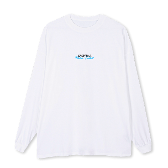 NEWLSLUXURYWHITE White Oversized LS Tee.
