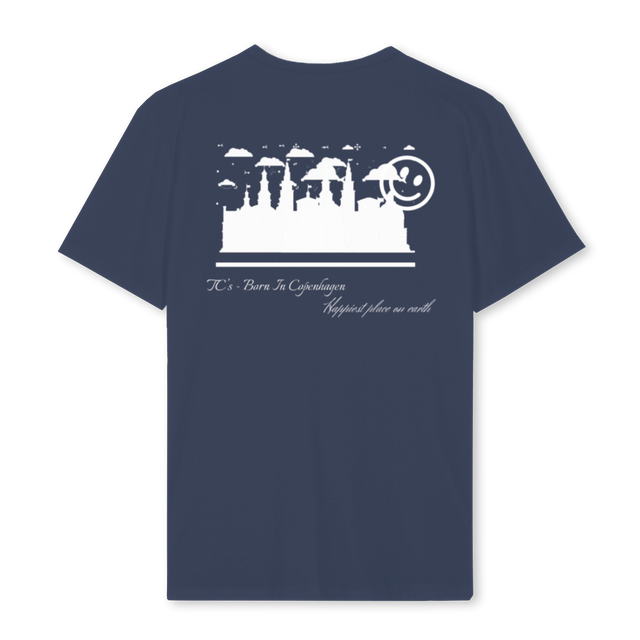 HAPPIESTÅLACE Navy Blue Regular Tee.