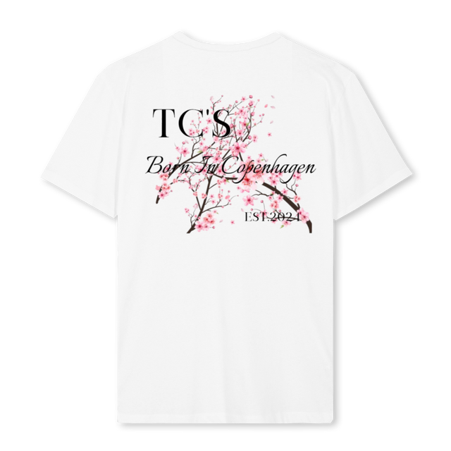 KIRSEBÆRTRÆ White Regular Tee.