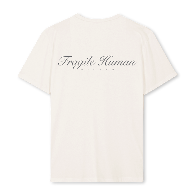 FRGL MILANO Vintage White Regular Tee.