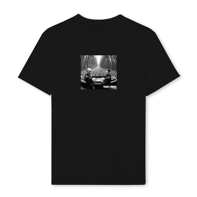 FH PARTY Black Regular Tee.