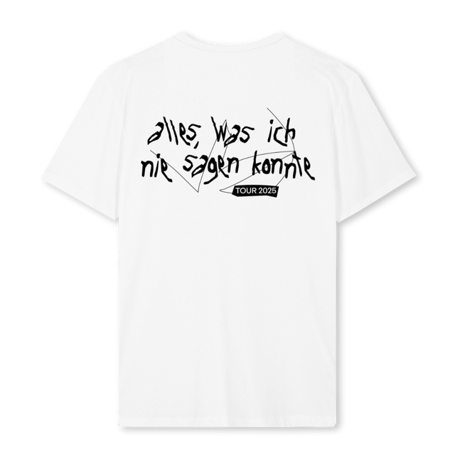 TSHIRTMERCHTOURZWEI White Regular Tee.