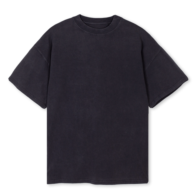 TIMJUBLACK Vintage Black Oversized Tee.