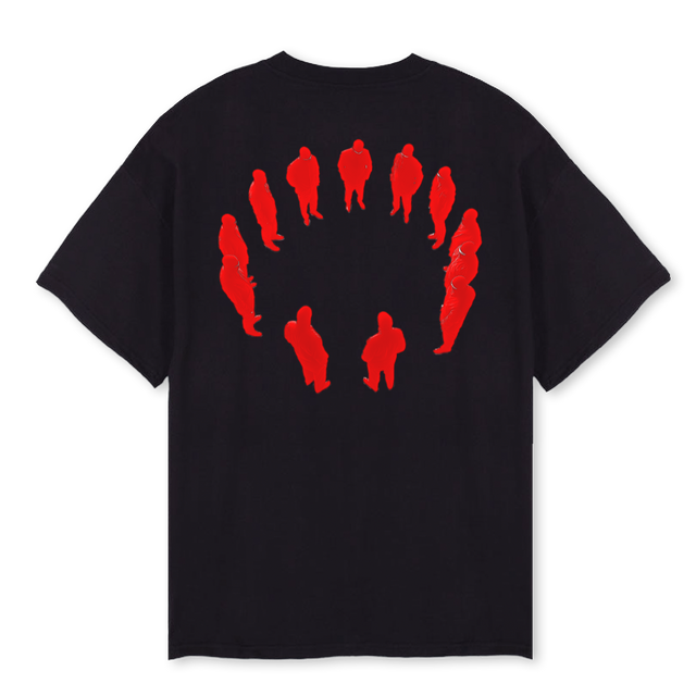 CLOSACIRLCLE Black Oversized Tee.
