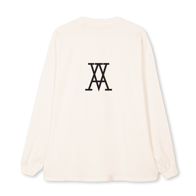 VASEVENSEVENTHREE Vintage White Oversized LS Tee.
