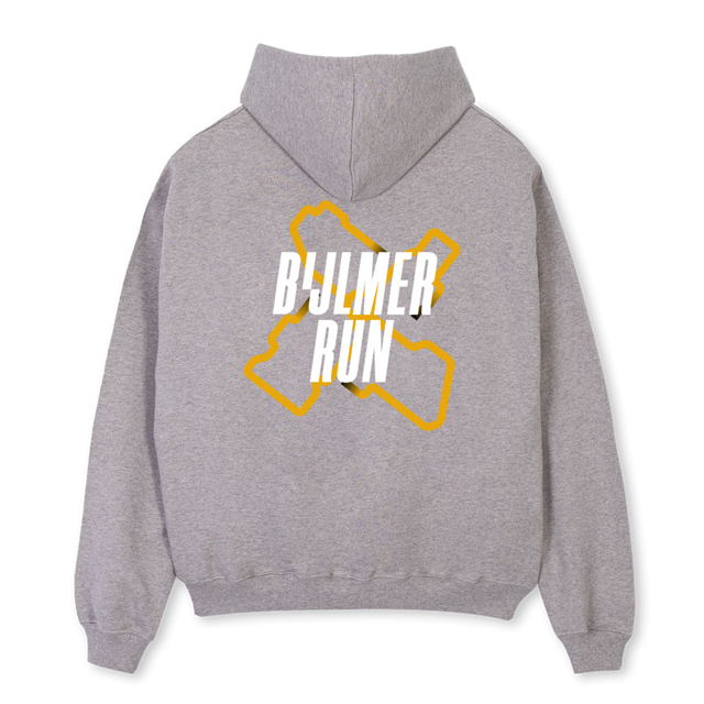 BIMSHOOD Grey Marl Oversized Hoodie.