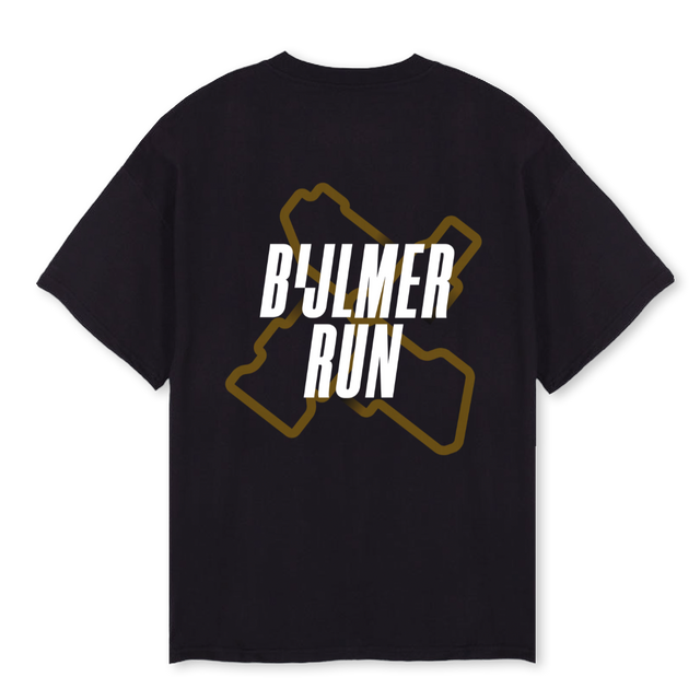 BIMSN Black Oversized Tee.