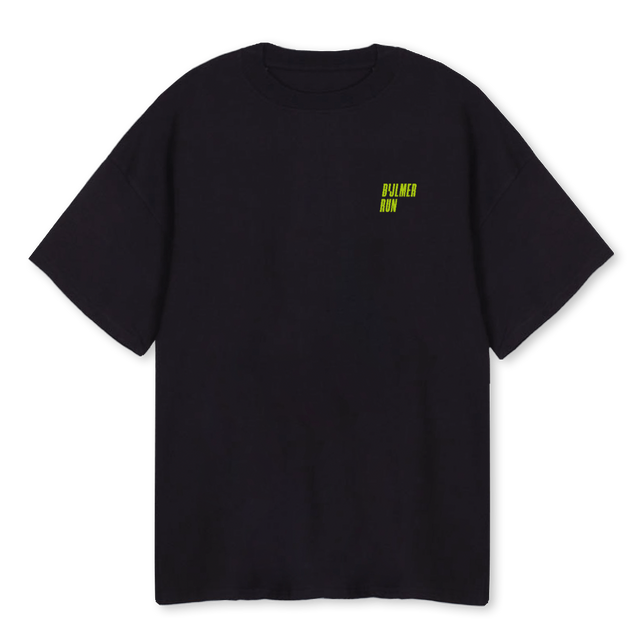 BIMS Black Oversized Tee.
