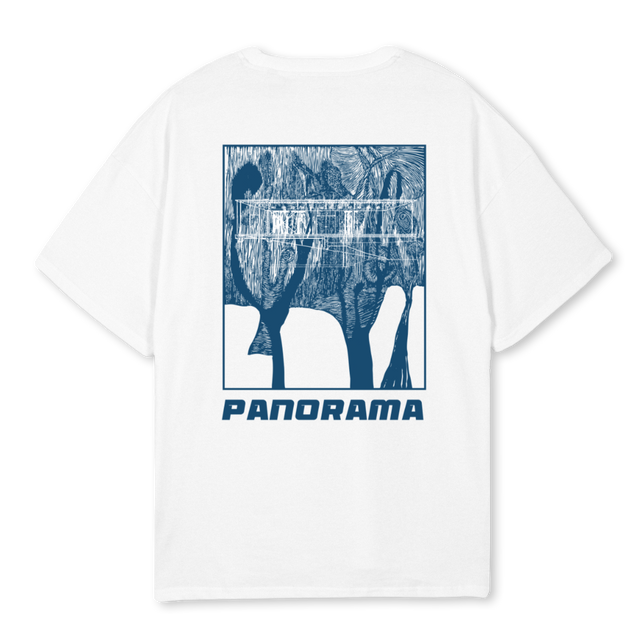 PANO White Oversized Tee.