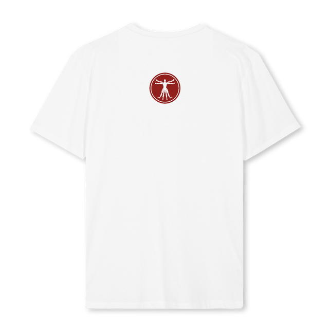 MATTERTTRED  White Regular Tee.