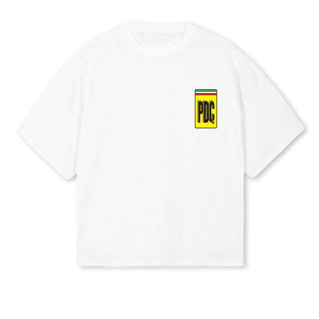 FERRARIPDC White Oversized Boxy Tee.