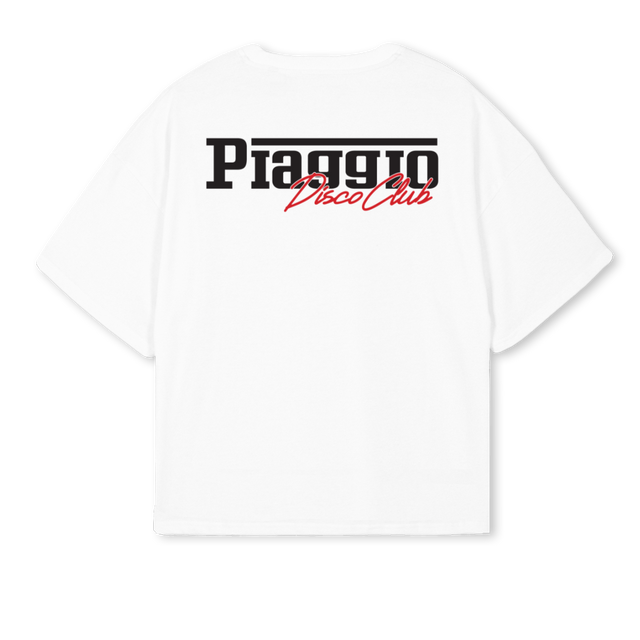 FERRARIPDC White Oversized Boxy Tee.