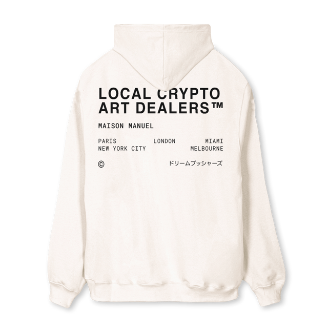 LCADVWHOODIE Vintage White Regular Hoodie.