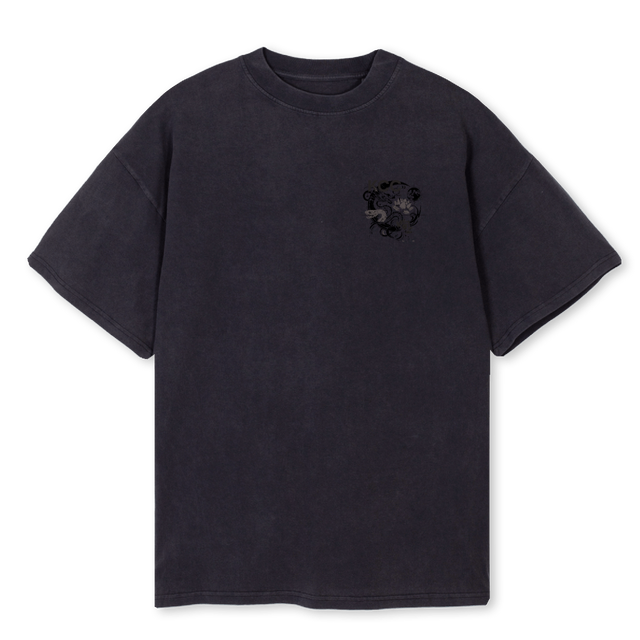 LNY Vintage Black Oversized Tee.