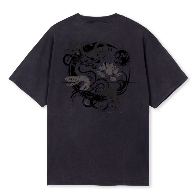 LNY Vintage Black Oversized Tee.