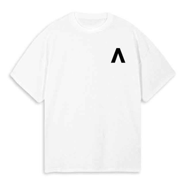 WHITESHIRTEF White Oversized Tee.