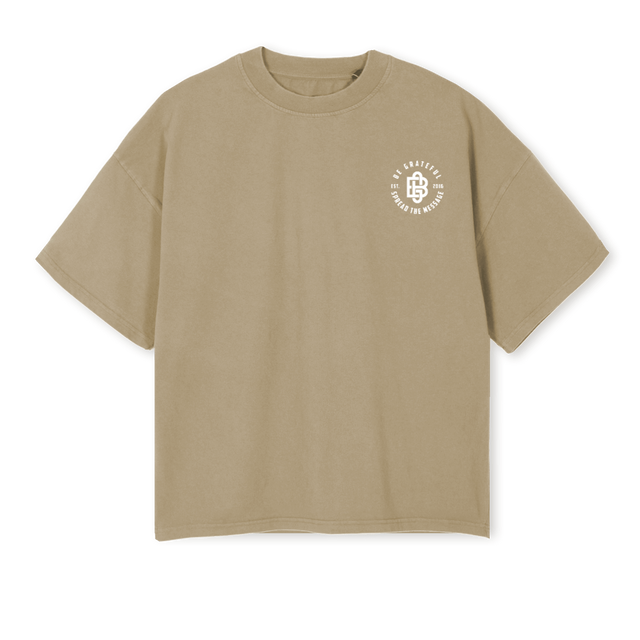 BGLOGONEW  Vintage Dune Oversized Boxy Tee.