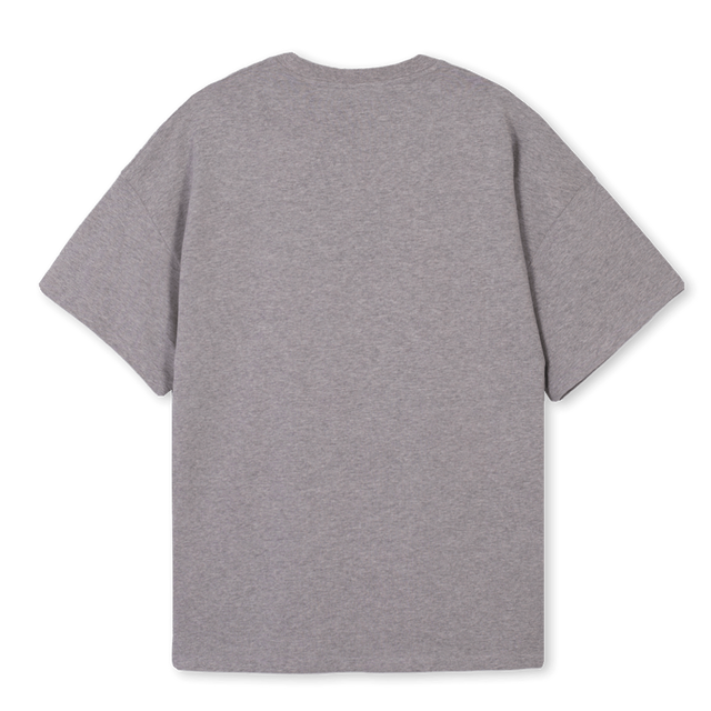 SUNDAY Grey Marl Oversized Tee.