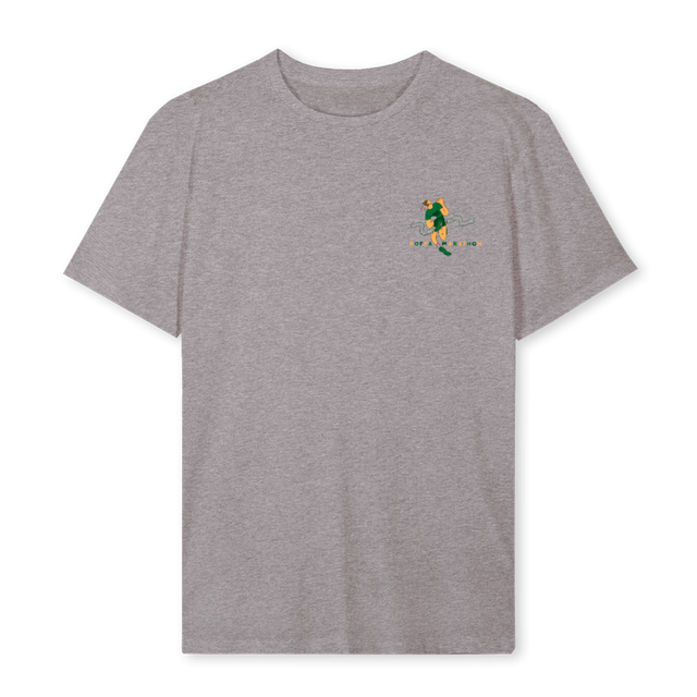 ROOFFFF Grey Marl Regular Tee.