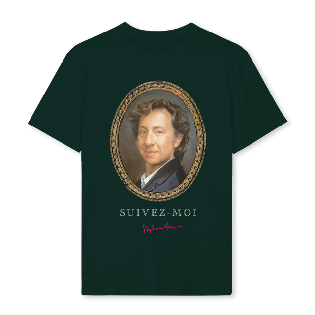 COLORFUL PORTRAIT Wild Green Regular Tee.