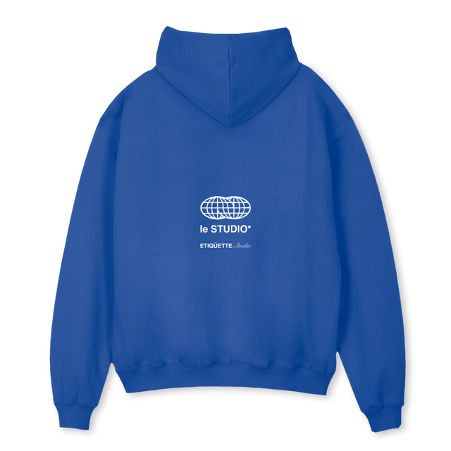 ESBLUE Cobalt Blue Oversized Hoodie.