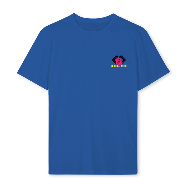 ADWPALMERNEONPNK_2 Cobalt Blue Regular Tee.