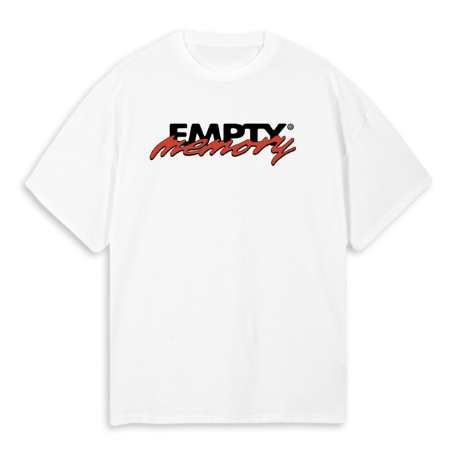 SCRIPTLOGO White Oversized Tee.