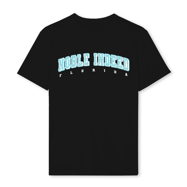 BLUEFLOR Black Regular Tee.