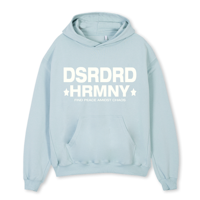 BABYBLU Cold Blue Oversized Hoodie.