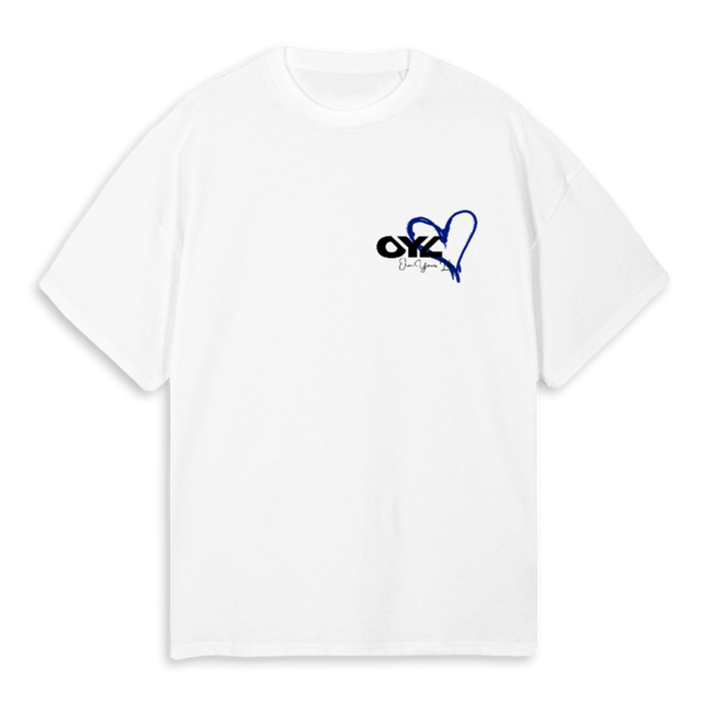 CRWW White Oversized Tee.