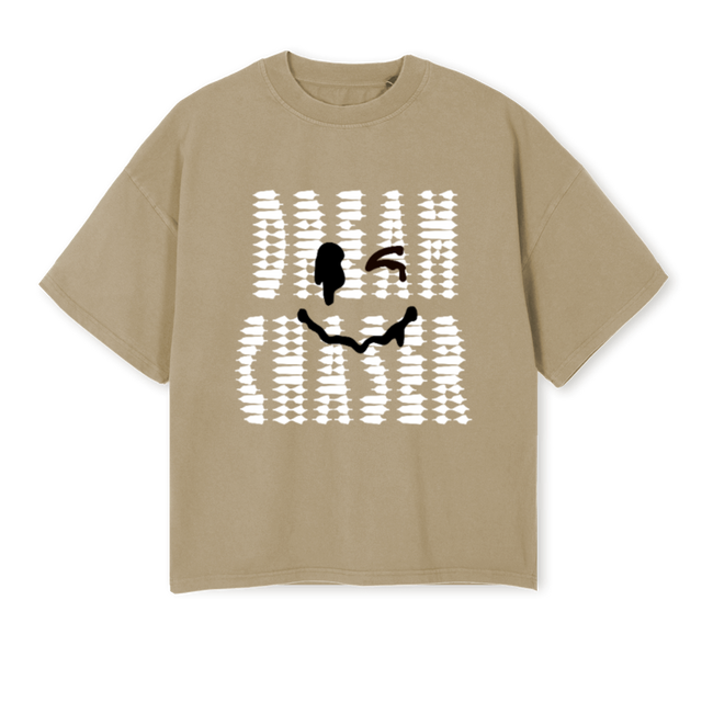 DREAMCHASER Vintage Dune Oversized Boxy Tee.