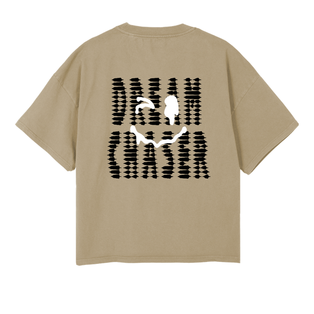 DREAMCHASER Vintage Dune Oversized Boxy Tee.