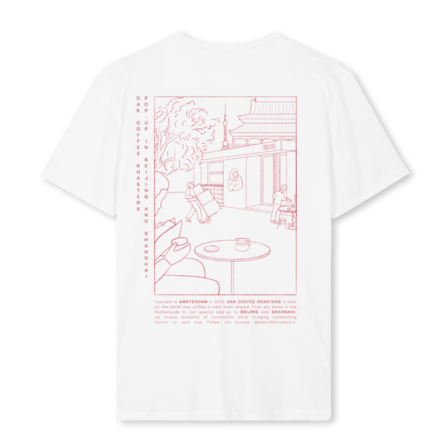 POPUPWHITE White Regular Tee.