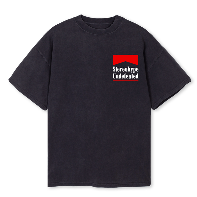 SHMARLVINTBLACK Vintage Black Oversized Tee.