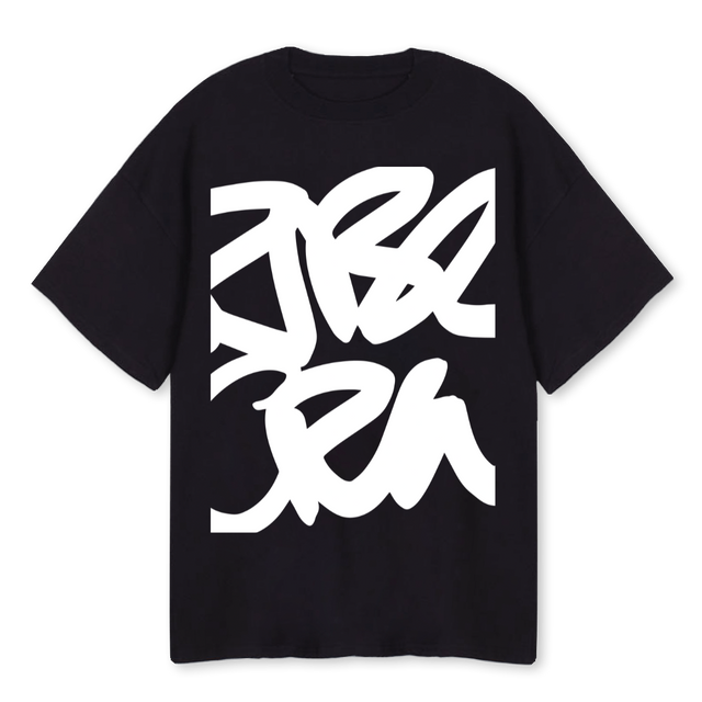 LLOVERSIZEDESSNTL Black Oversized Tee.
