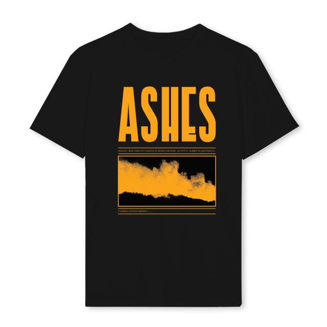 ASHESNORDS Black Regular Tee.