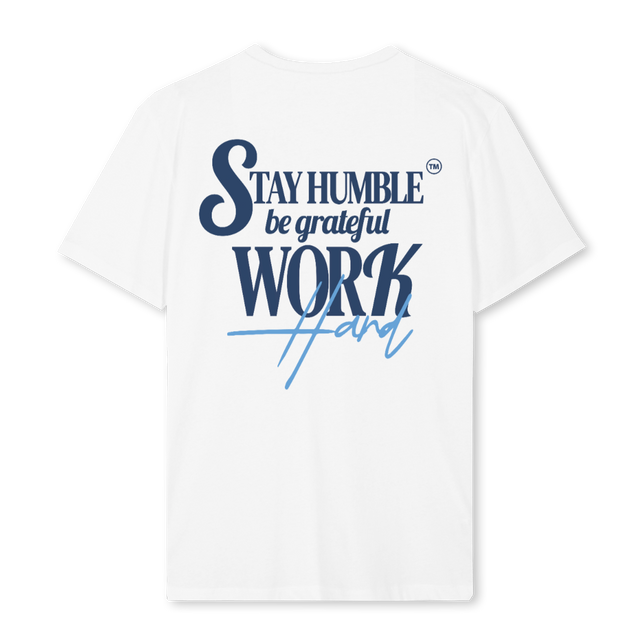 HUMBLE White Regular Tee.