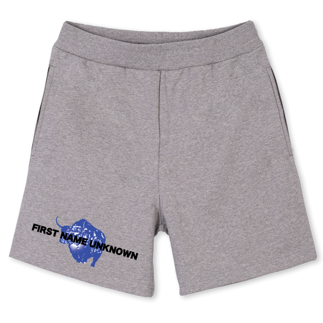 SHORTYAK Grey Marl Relaxed Sweatshorts.