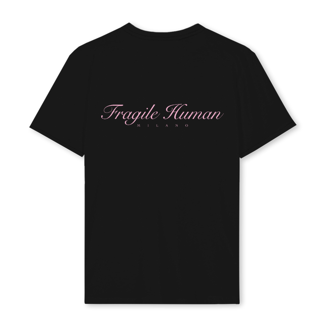 FRGL LG PNK Black Regular Tee.