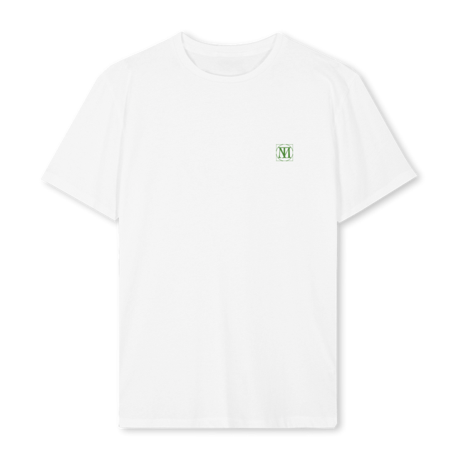 MOTSIX White Regular Tee.